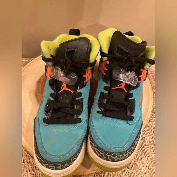 Air Jordan Spiz'Ike Gs 'Dusty Cactus 317321-317 Size 6Y - Picture 4 of 10